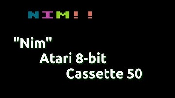 Nim (Atari 8-bit Cassette 50 Game 22)