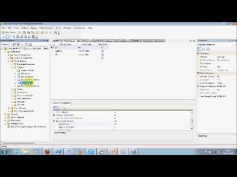 Create Tables in MS SQL Server 2008 : www.jpcsolution.com - YouTube