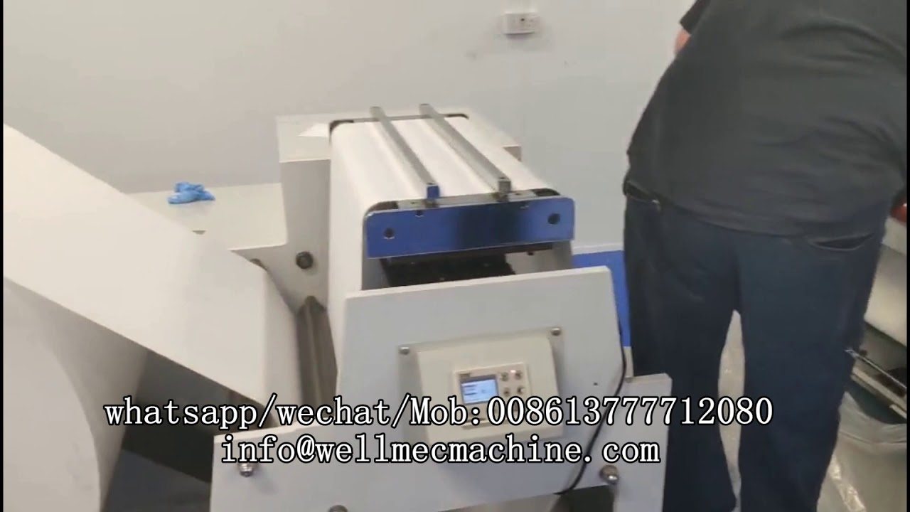 Two Color 650mm Paper Drinking Straw Roll Flexo Printing Machine