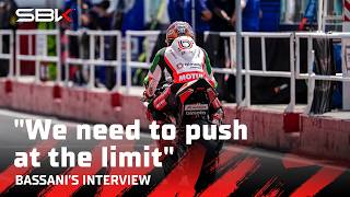 Axel Bassani explains his podium-costing crash at Turn 8 🗣️ | 2026 #EmiliaRomagnaWorldSBK 🇮🇹
