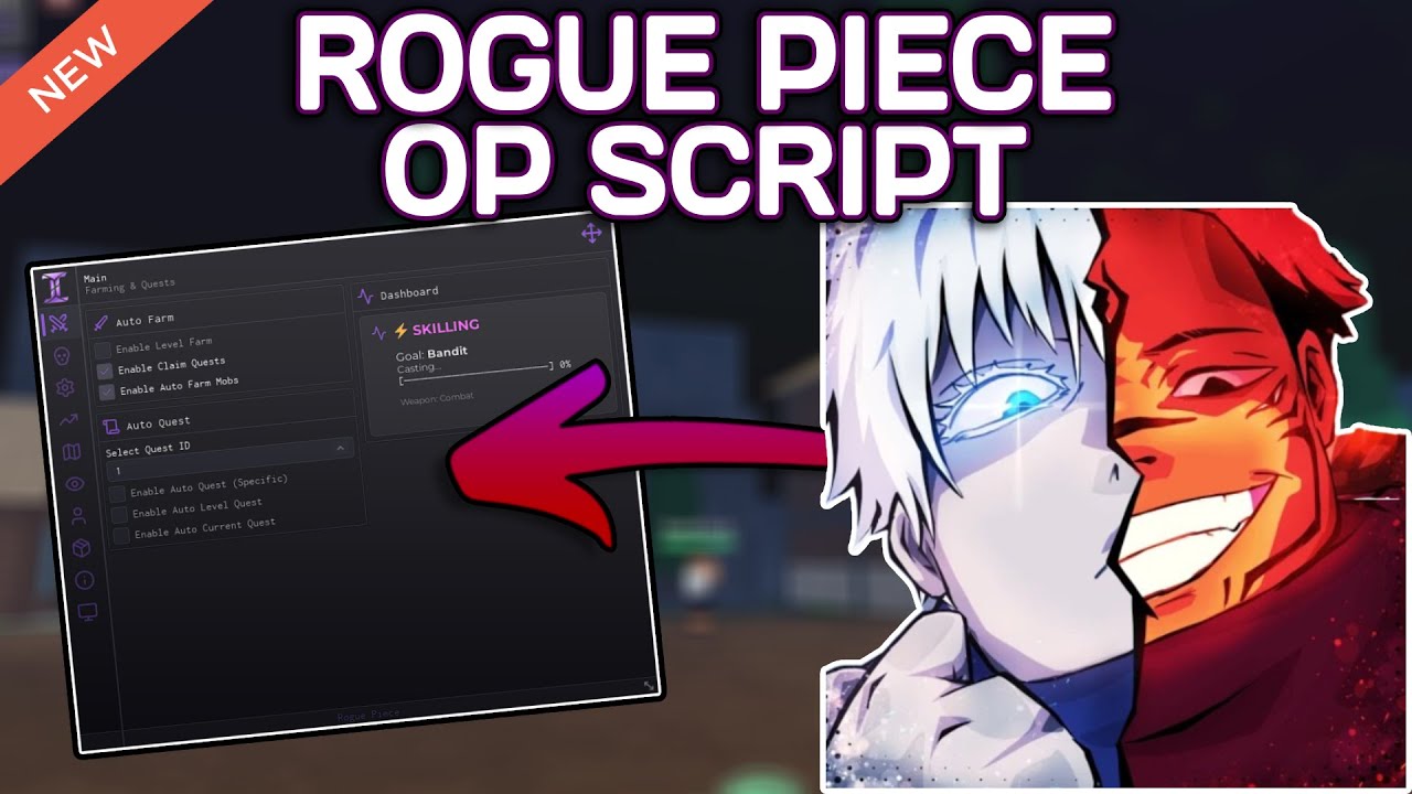 [SHIBUYA ARC] Rogue Piece OP Script (2025) PASTEBIN - Auto Farm | Auto ...