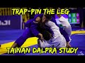 Trappin the leg like tainan dalpra  bjj guard passing study