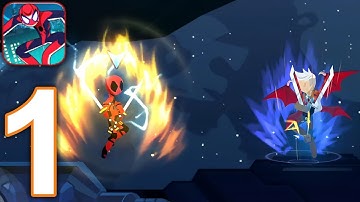 Stickman Superhero - Super Stick Heroes Fight - Gameplay Walkthrough Part 1