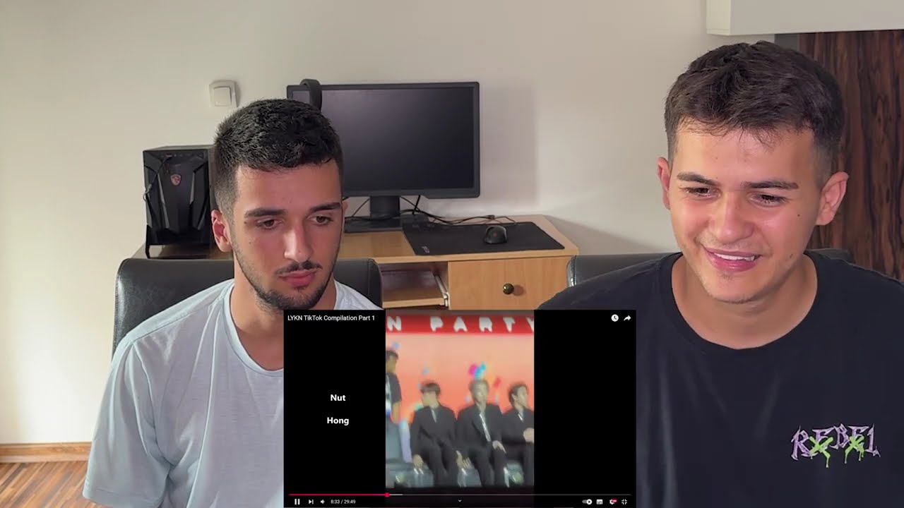 FNF REACTS TO LYKN FIRST TIME REACTION