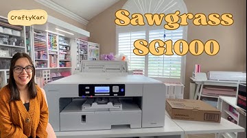 Sawgrass SG1000 Sublimation Printer - Things You NEED to Know Before Buying!