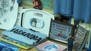 Maradona fan turns his Napoli home into a museum