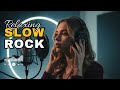 🎵 Slow Rock Focus 2025 – Calm Guitar &amp; Soft Drums | Study &amp; Relax Vibes 🌌
