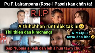 Pu Rampana(Rose-i Pasal) kan chân ta! A thihchhan runthlâk tak hi😮Thil thlen dan kimchang chu heile! screenshot 5