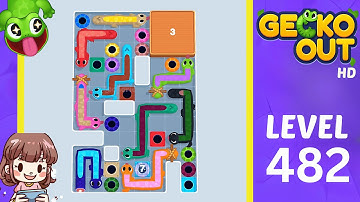 Gecko Out Level 482 Solution Walkthrough