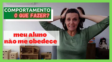 O que fazer com um aluno mal educado?