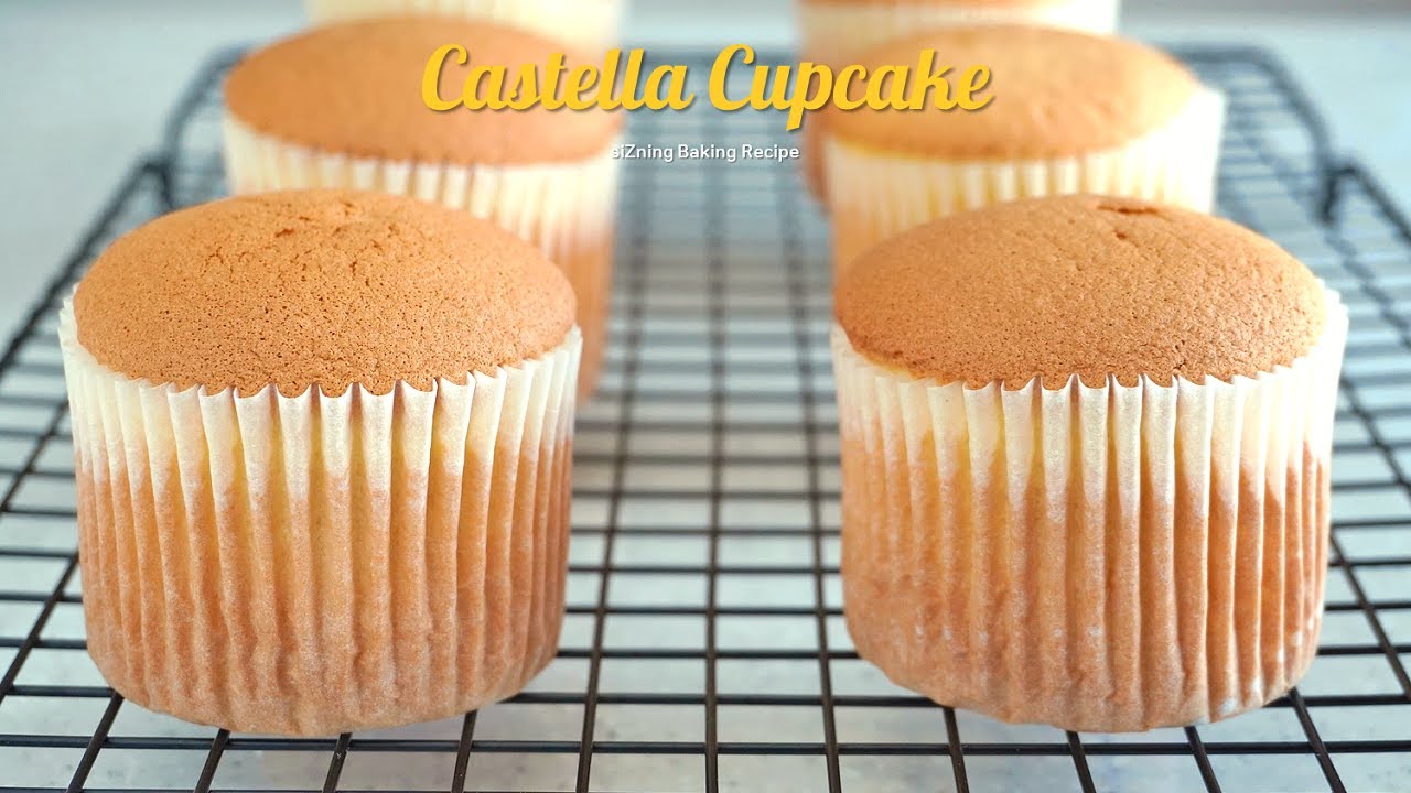 폭신폭신 '카스테라 컵케이크(시몬컵케이크)' 만들기 : Castella Cupcake｜siZning