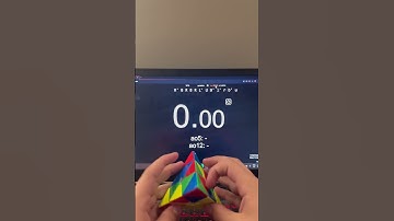 Pyraminx walkthrough solve from a 3 second solver #pyraminx #improvement #speedcubing