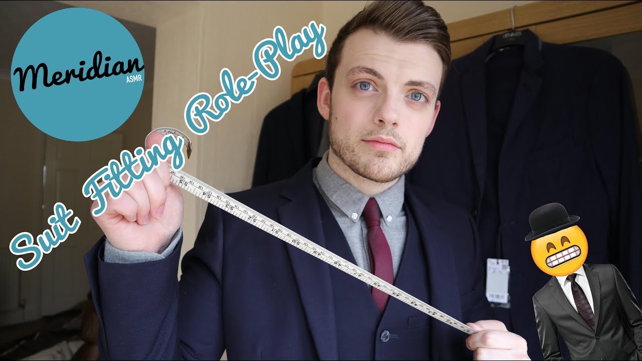 ASMR  -  Unisex Suit Fitting 📏👫 [Binaural]