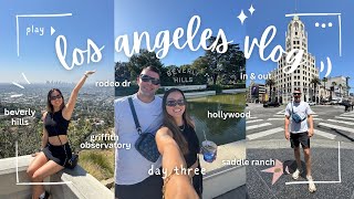 Exploring La! Griffith Observatory, Hollywood Walk Of Fame, Shopping, Beverly Hills & Saddle Ranch!