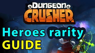 Dungeon Crusher GUIDE #5: Heroes rarity and daily bosses screenshot 4