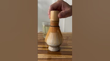 How to use a new matcha whisk