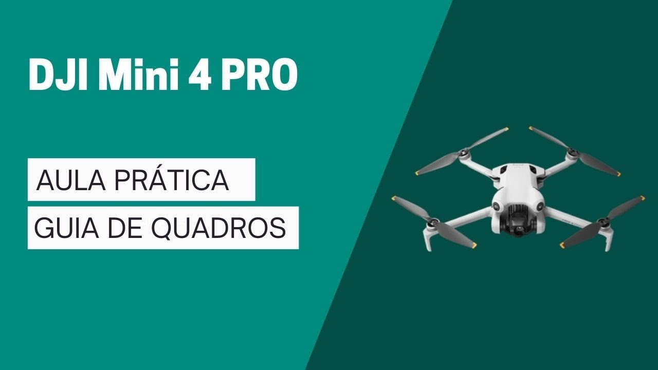 DJI MIni 4 PRO - Aula Guia de Quadros | CallDrone