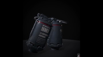 Flash Grenade 3d Model || TurnAround || Mr.P