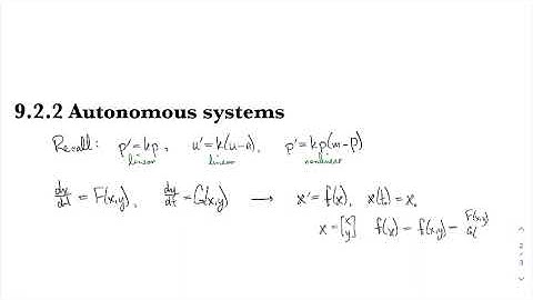 9.2.2 Autonomous systems