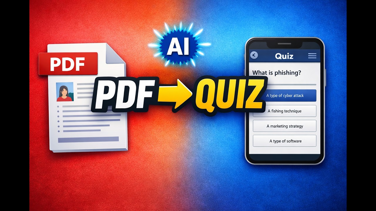 Turn a PDF into a Quiz with AI