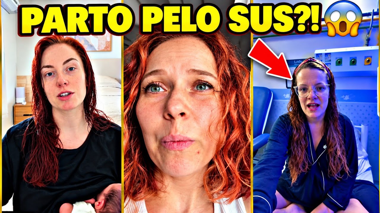 GRINGAS CONTAM TUDO SOBRE O PARTO PELO SUS NO BRASIL! 😱🇧🇷 | EXPERIÊNCIA QUE SURPREENDEU