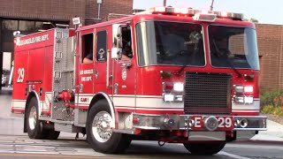 LAFD Engine 29 Responding