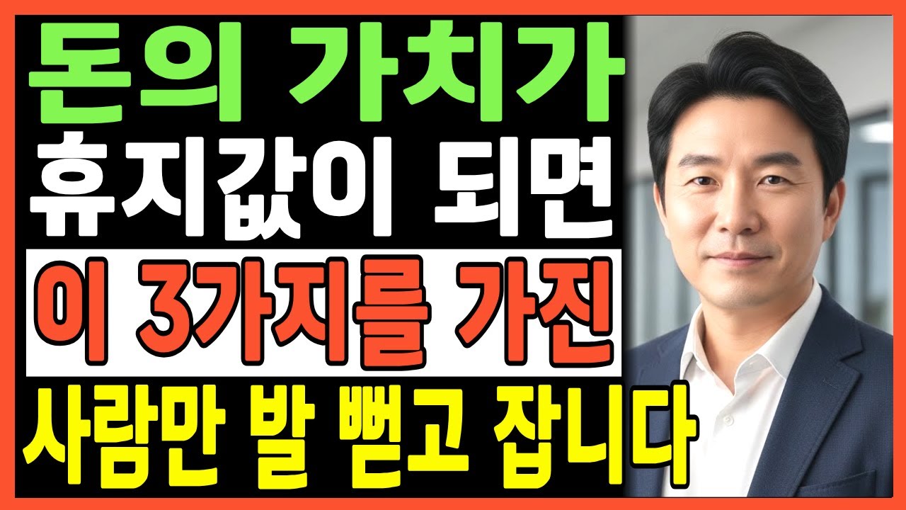 경제 위기 터지면 웃는 사람은 따로 있다, 부자들이 지금 조용히 사 모으는 이 3가지