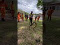 Brave Lady Catches A Puff Adder 