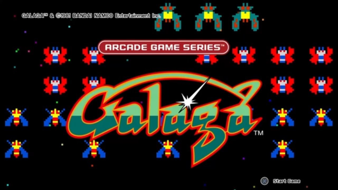 Arcade Game Series: Galaga Gameplay Playstation 4