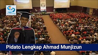 Pidato lengkap Ahmad Munjizun, Pemuda Lombok Tengah Peraih Gelar Doktor di Amerika