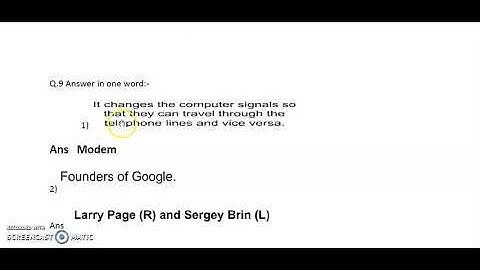 worksheet 3 ch 1 Internet class 4 Icon 7