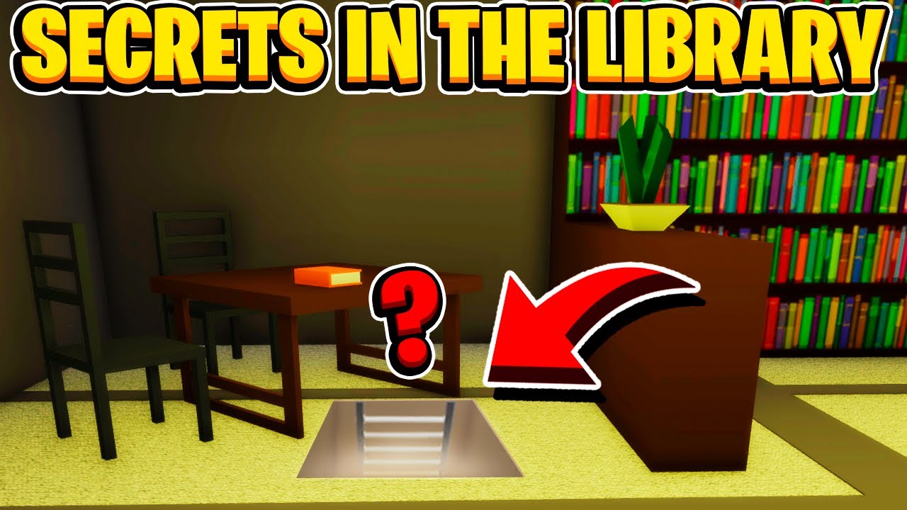 You Came to read books in The Library!!!! - Roblox