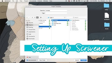 Setting Up Scrivener! - Scrivener Tutorial 1