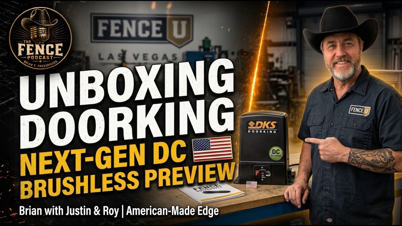 DoorKing New DC Brushless Operators, Smarter Access Control and What is Coming to the Fence Show