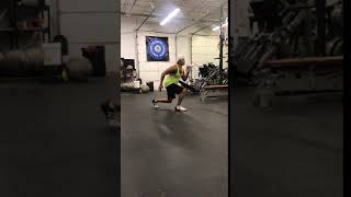 Explosive Alternating Split Squat Jumps