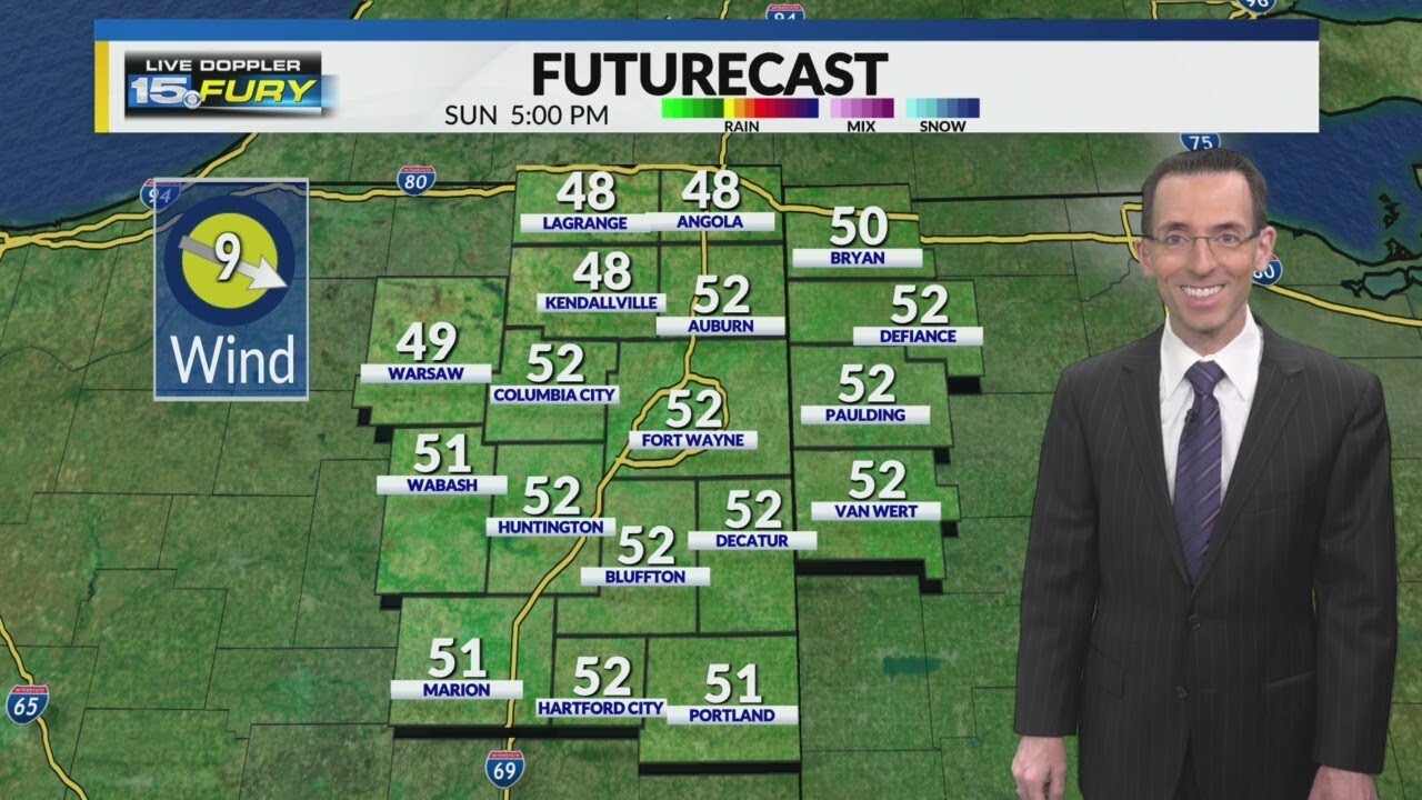 Week starts off warmer than average - YouTube