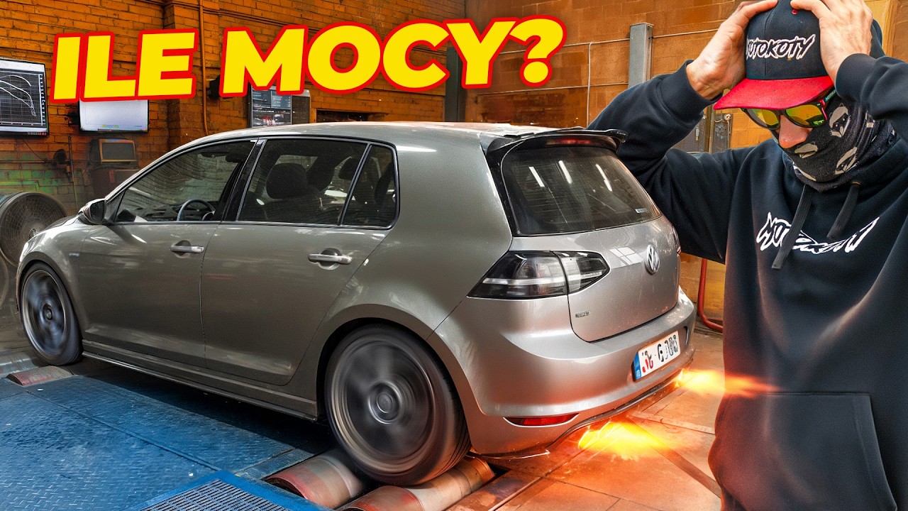 Zmierzyliśmy moc rozbitego Golfa 7 R, którego naprawiliśmy