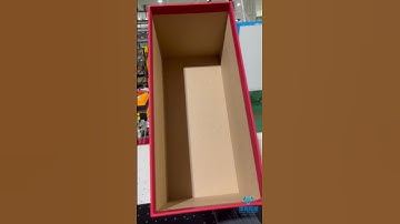 Luxury Wine Box Forming by DG-500A | Servo Cam Rigid Box Machine in Action#winebox #formingmachine