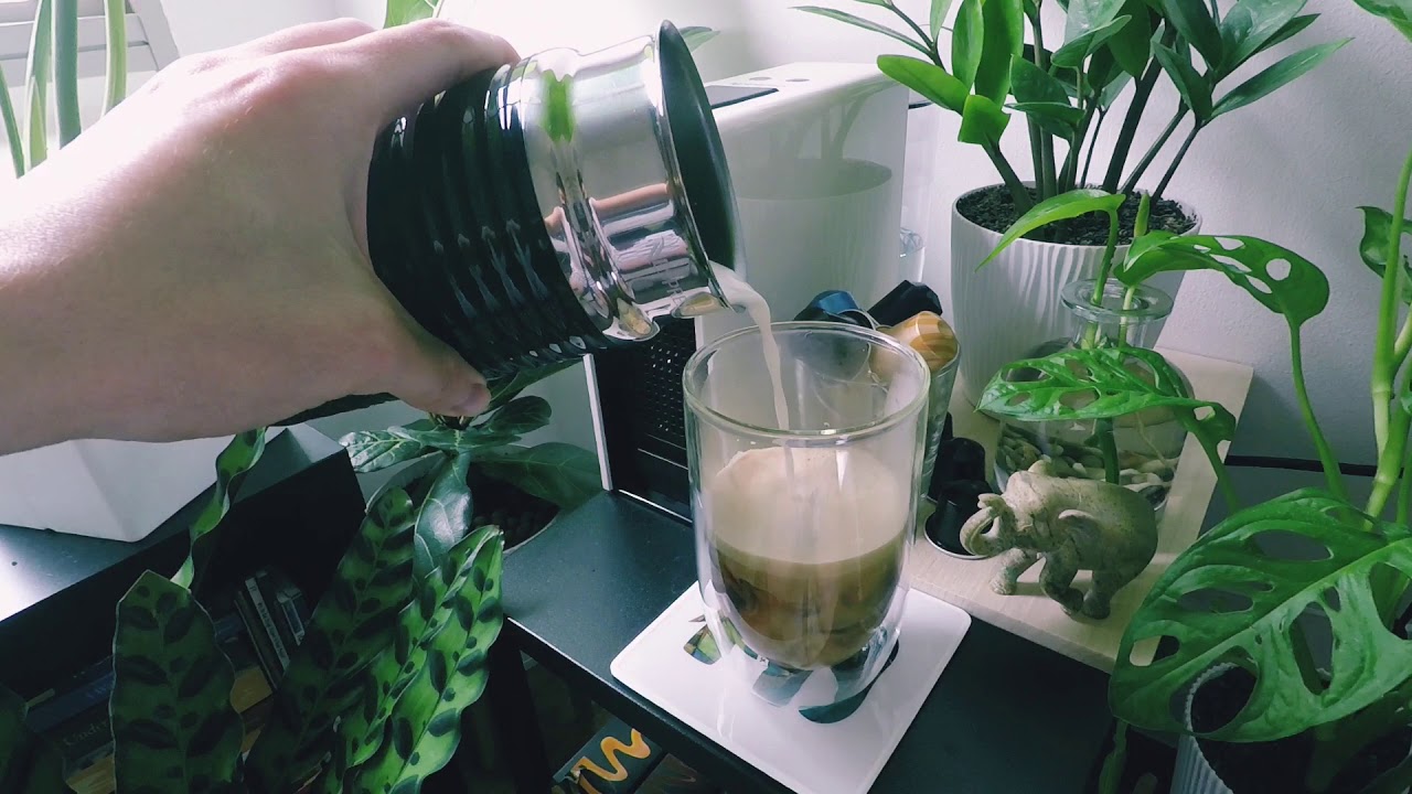Easy Iced Latte at Home using Nespresso Essenza Mini