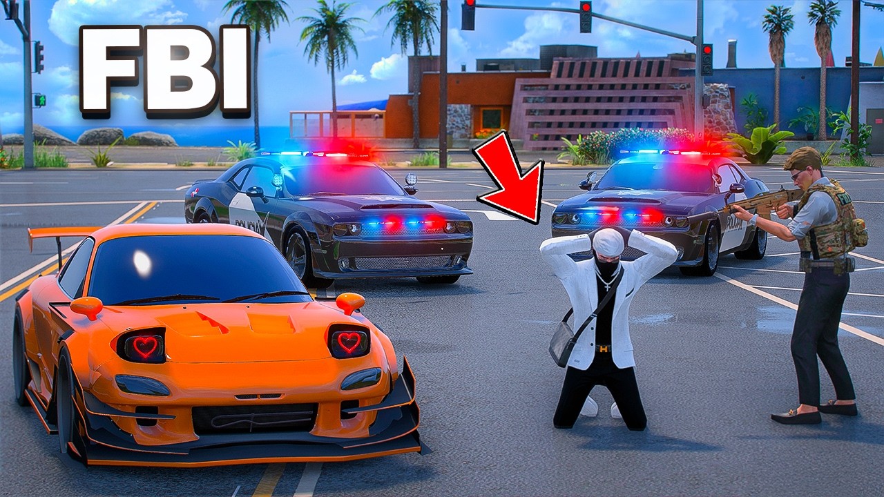 ¡El FBI me TRASLADA y mi NOVIA viene al RESCATE con Mis Sicarios! | GTA 5 RP 🚨