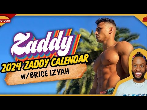 2024 Zaddy Calendar Reveal - YouTube