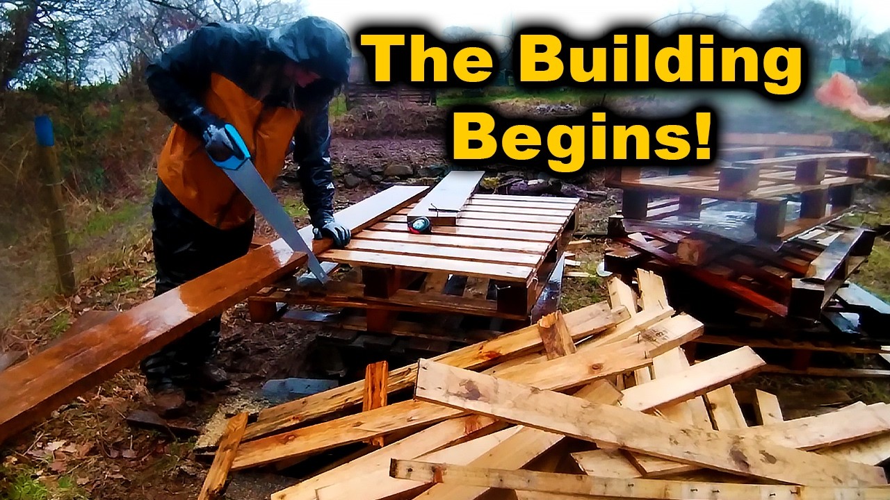 DIY Pallet Raised Beds | Allotment Project | Part 3