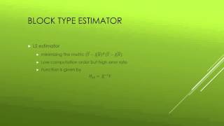 Analysis of Block-Type Pilot Channel Estimation Methods in OFDM Systems