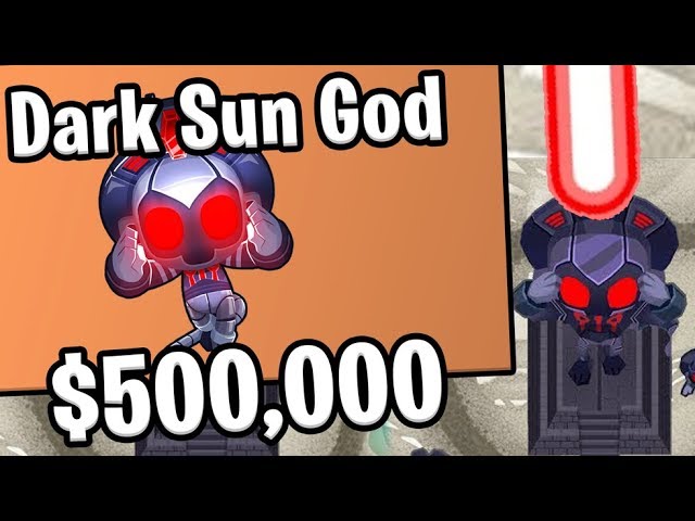 Bloons TD 6 - SECRET Dark TRUE Sun God Temple - Avatar of the Vengeful  Monkey