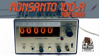 Monsanto 100A Nixie Counter Testing (no talking)