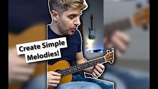 How to Create Simple Ukulele Melodies Fast #shorts