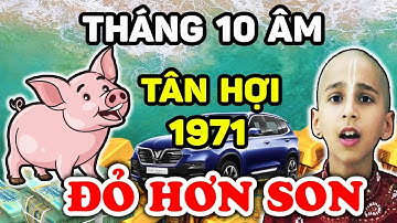Sách Trời Đã Ghi: Tuổi Tân Hợi 1971 Tháng 10 Âm, Trả Sạch Nợ Nần, Đổi Đời Hết Khổ, Cực Giàu Có| LPTV