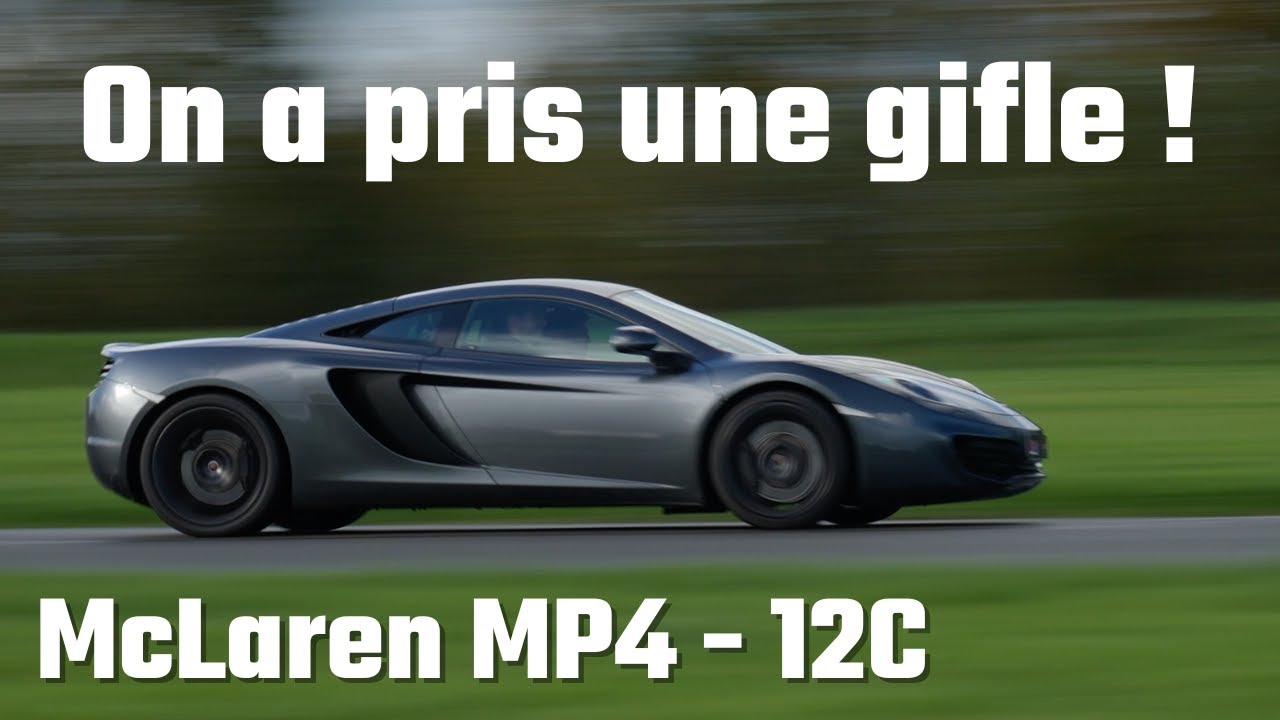 McLaren MP4-12C pilotée par un PRO