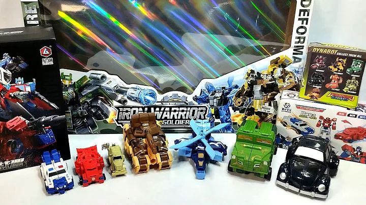 Satisfying with Unboxing Transformers Bumblebee Bone Crusher Miniforce ASMR | RoboZone