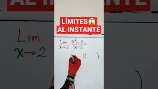 Límites ( Super facíl )🛑